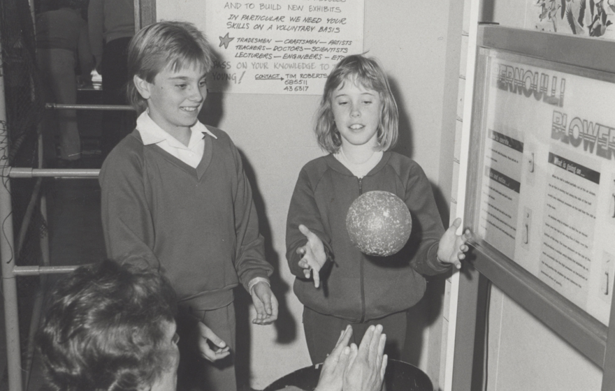 Supernova exhibition at the Newcastle Show, 1987. Source: Hunter Living Histories
