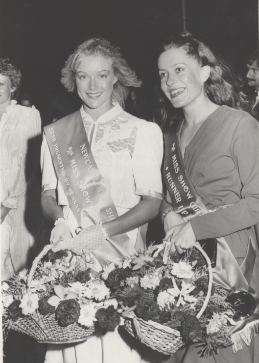 Miss Showgirl at the Newcastle Show, Australia, c.1982